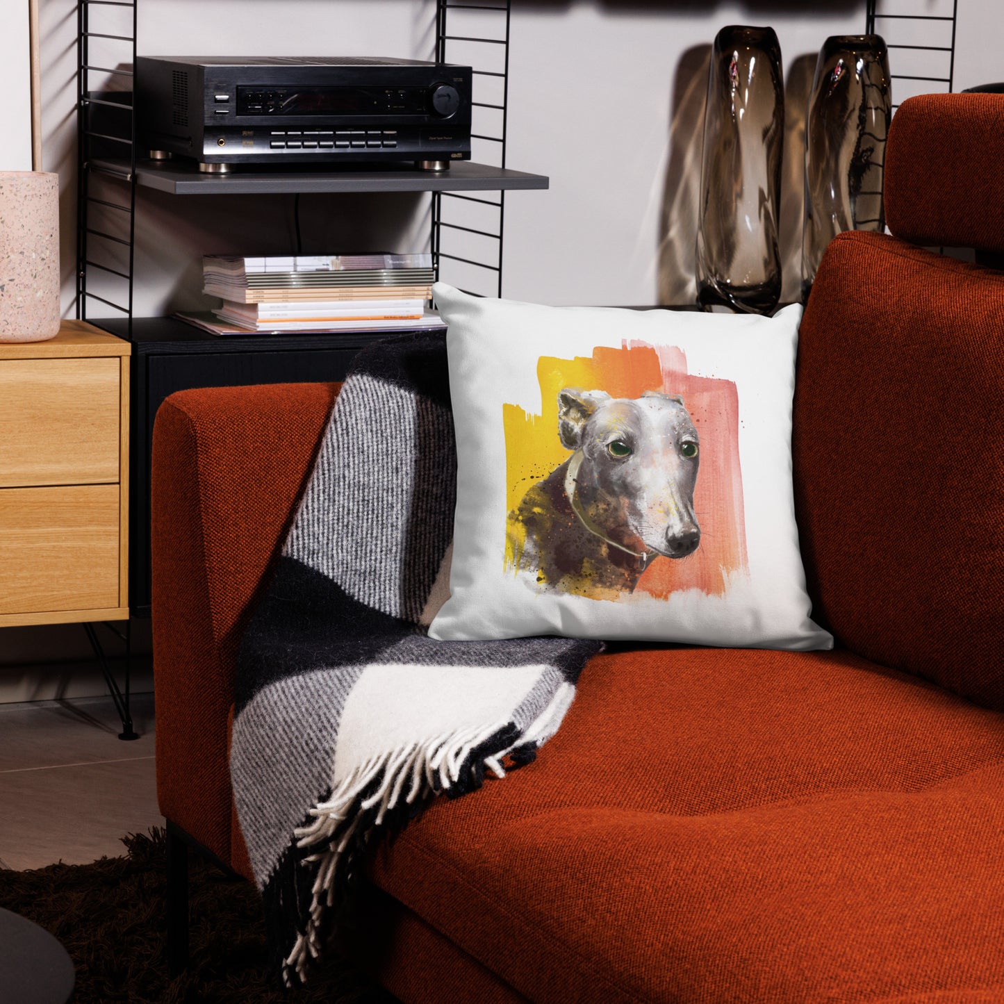 Oreiller de qualité supérieure Lévrier