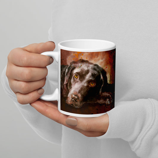 Chocolate Labrador Mug