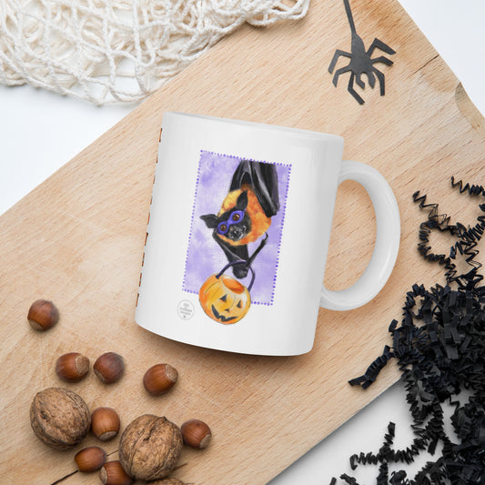 Trick or Treat Flying Fox mug